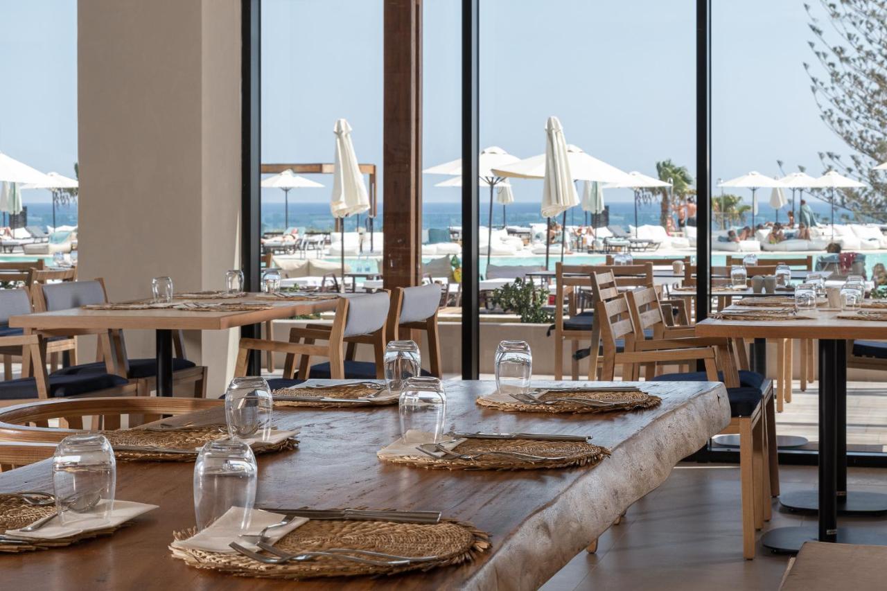 Helea Lifestyle Beach Resort Kallithéa Dış mekan fotoğraf Restaurant