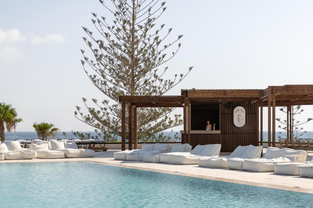 Helea Lifestyle Beach Resort Kallithéa Dış mekan fotoğraf The bar at the Mykonos Villa