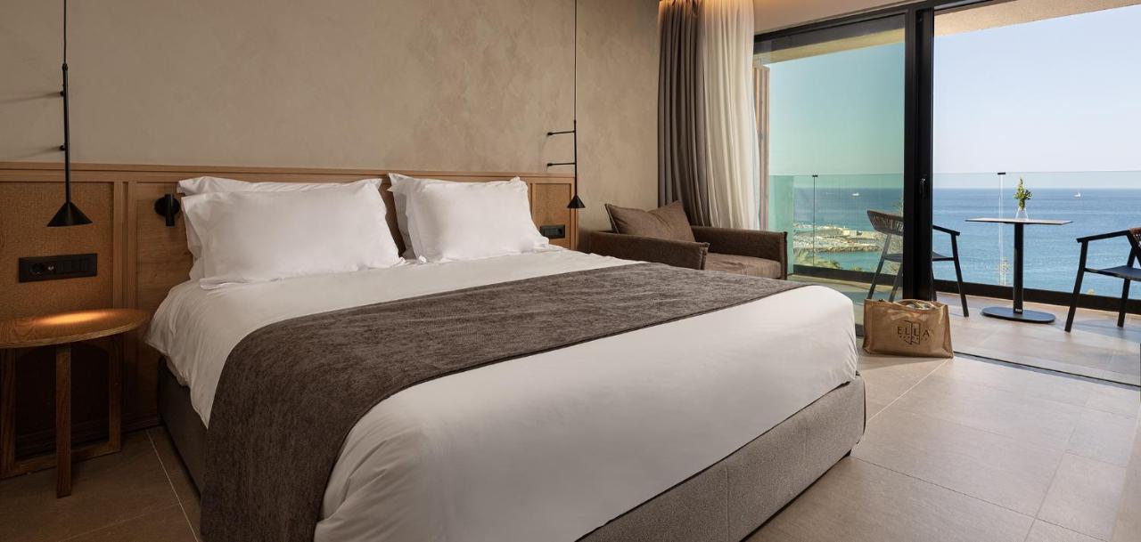 Helea Lifestyle Beach Resort Kallithéa Dış mekan fotoğraf A bedroom at the hotel