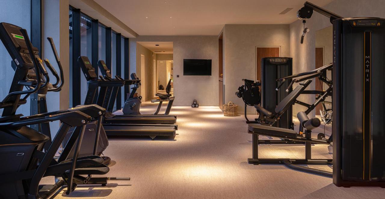 Helea Lifestyle Beach Resort Kallithéa Dış mekan fotoğraf The gym at The Ivy Collection, 2018