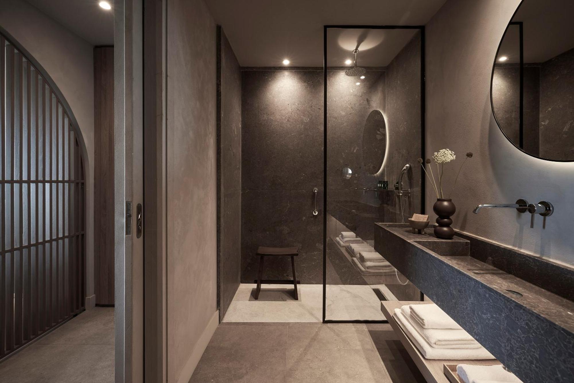 Helea Lifestyle Beach Resort Kallithéa Oda fotoğraf Bathroom